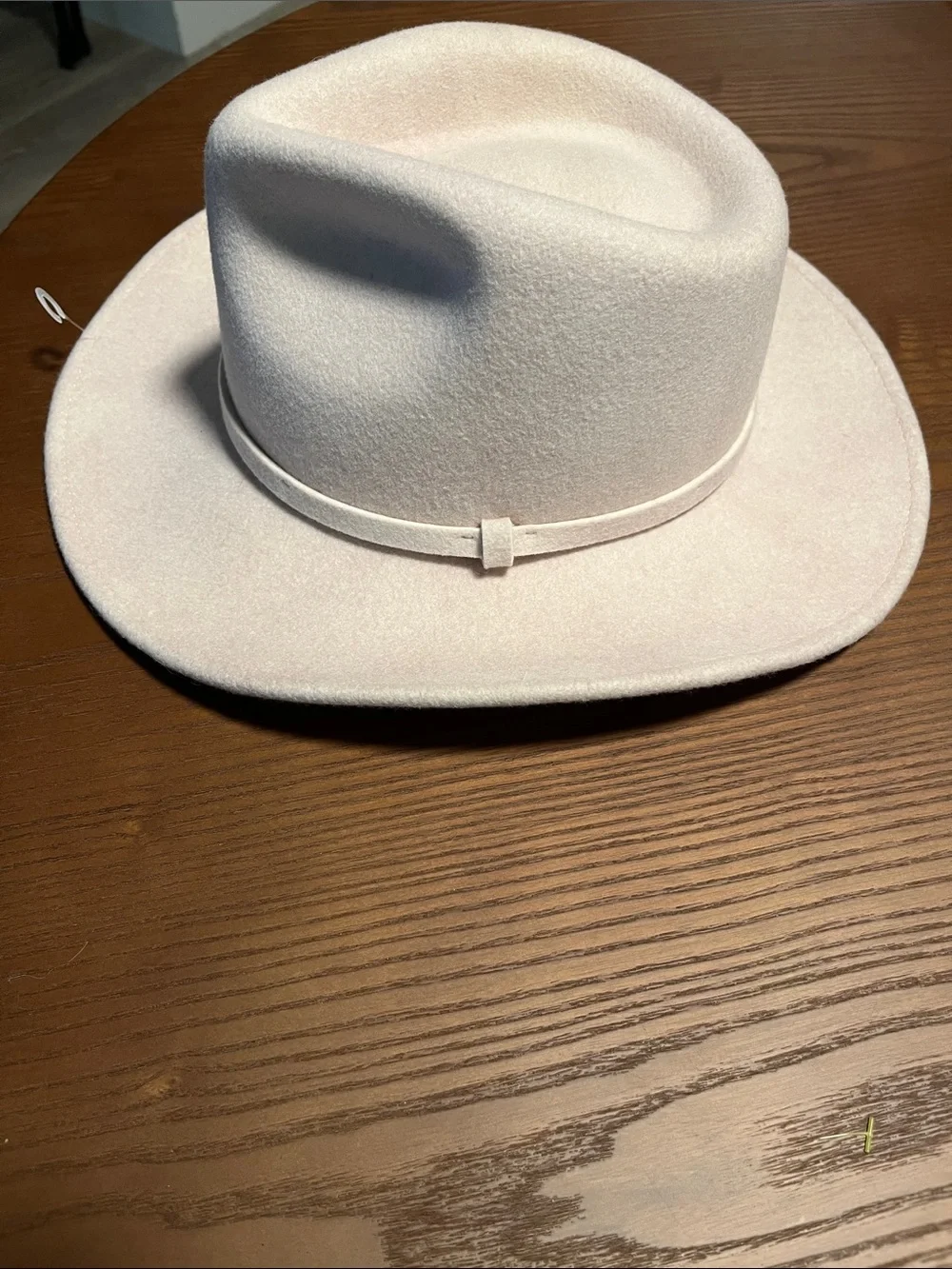 MOSSANT (NWOT) Paris Women's Light Pink Western Hat, Medium